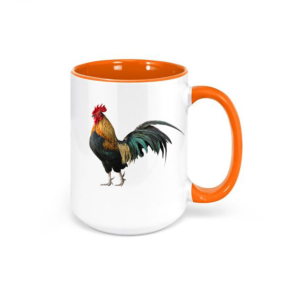 Rooster Coffee Cup, Rooster, Rooster Mug, Chicken Cup, Rooster Lover, Sublimated Design, Mom Gift, Chicken Mug, Gift For Her, Rooster Gift - Chase Me Tees LLC