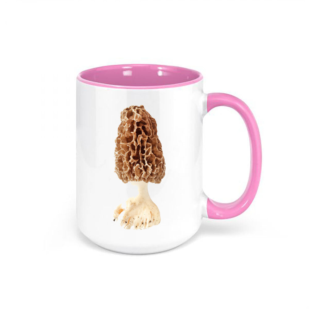 Morel Mushroom, Morel Coffee Mug, Morchella Cup, Hunting Mug, Mushroom Hunter, Mushroom Coffee Cup, Morel Lover, Gift For Him, Sublimated - Chase Me Tees LLC