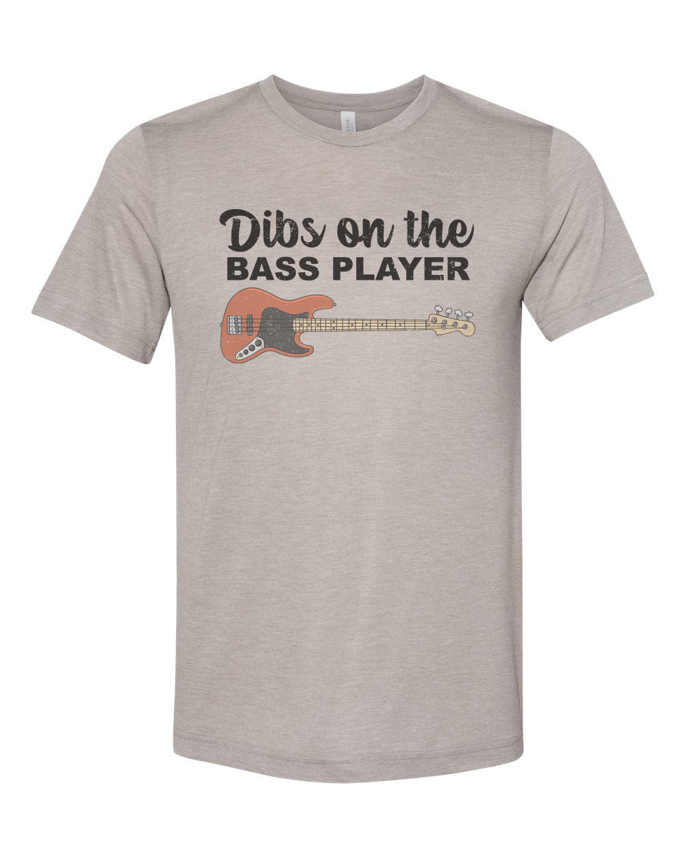 Dibs On The Bass Player, Bass Player Wife, Bassist Girlfriend, Unisex Fit, Sublimation, Bassist Girl, Bassist Wife, Band Wife, Gift For Her - Chase Me Tees LLC