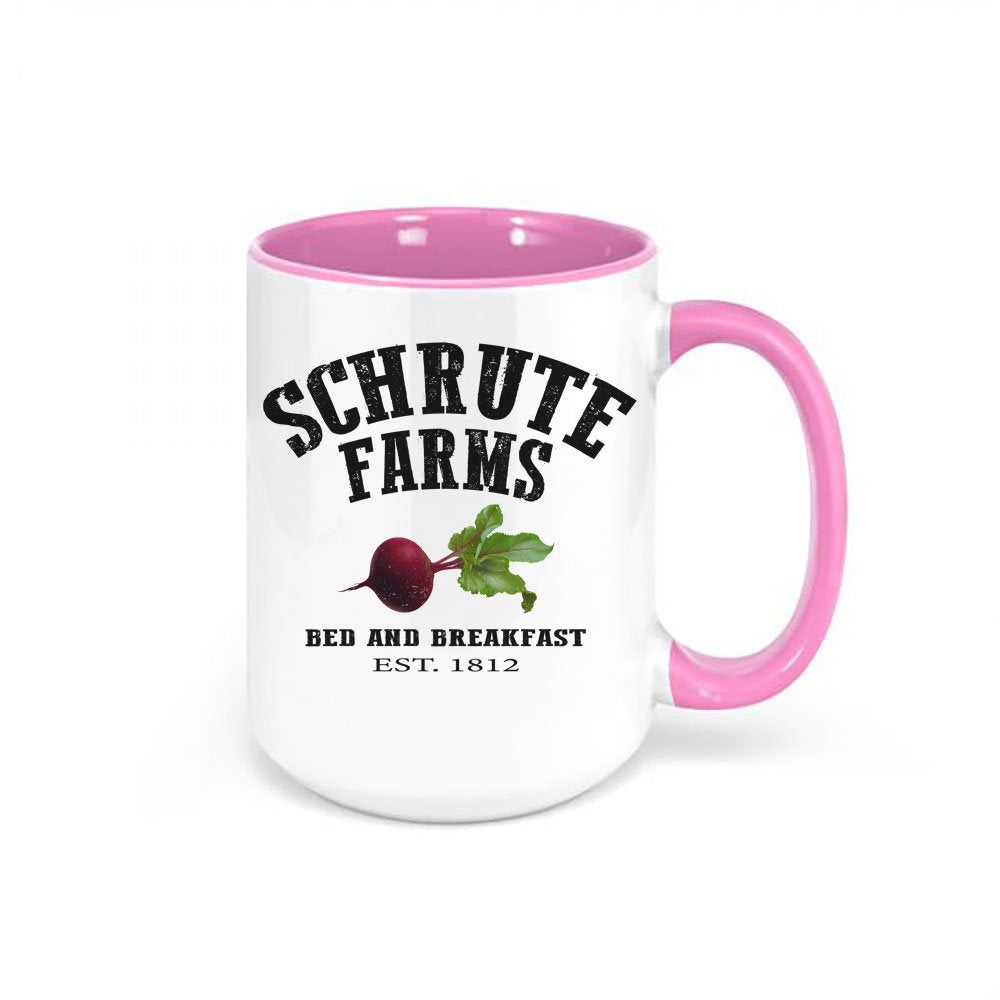 The Office Mug, Schrute Farms, Dwight Mug, Schrute Farms Mug, The Office Gift, Funny Mugs, Gift For Him, Coffee Gift, The Office Cup, Mugs - Chase Me Tees LLC