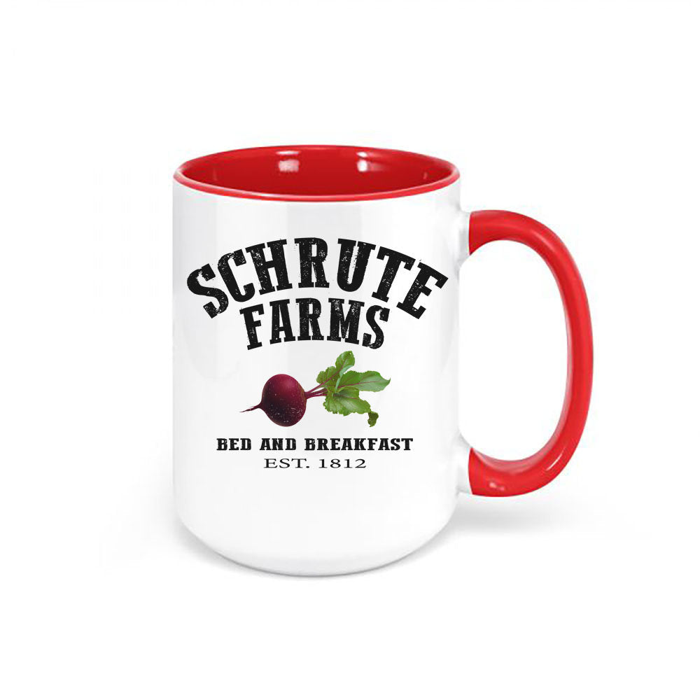 The Office Mug, Schrute Farms, Dwight Mug, Schrute Farms Mug, The Office Gift, Funny Mugs, Gift For Him, Coffee Gift, The Office Cup, Mugs - Chase Me Tees LLC