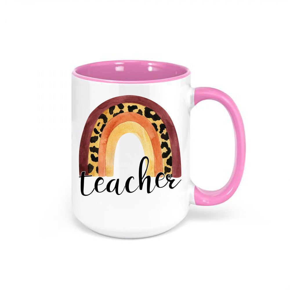 Teacher Mug, Gift For Teacher, Teacher, Dishwasher Safe, Teaching Coffee Mug, Gift For Her, Teacher Gift, Sublimated Design, Teachers Mug - Chase Me Tees LLC