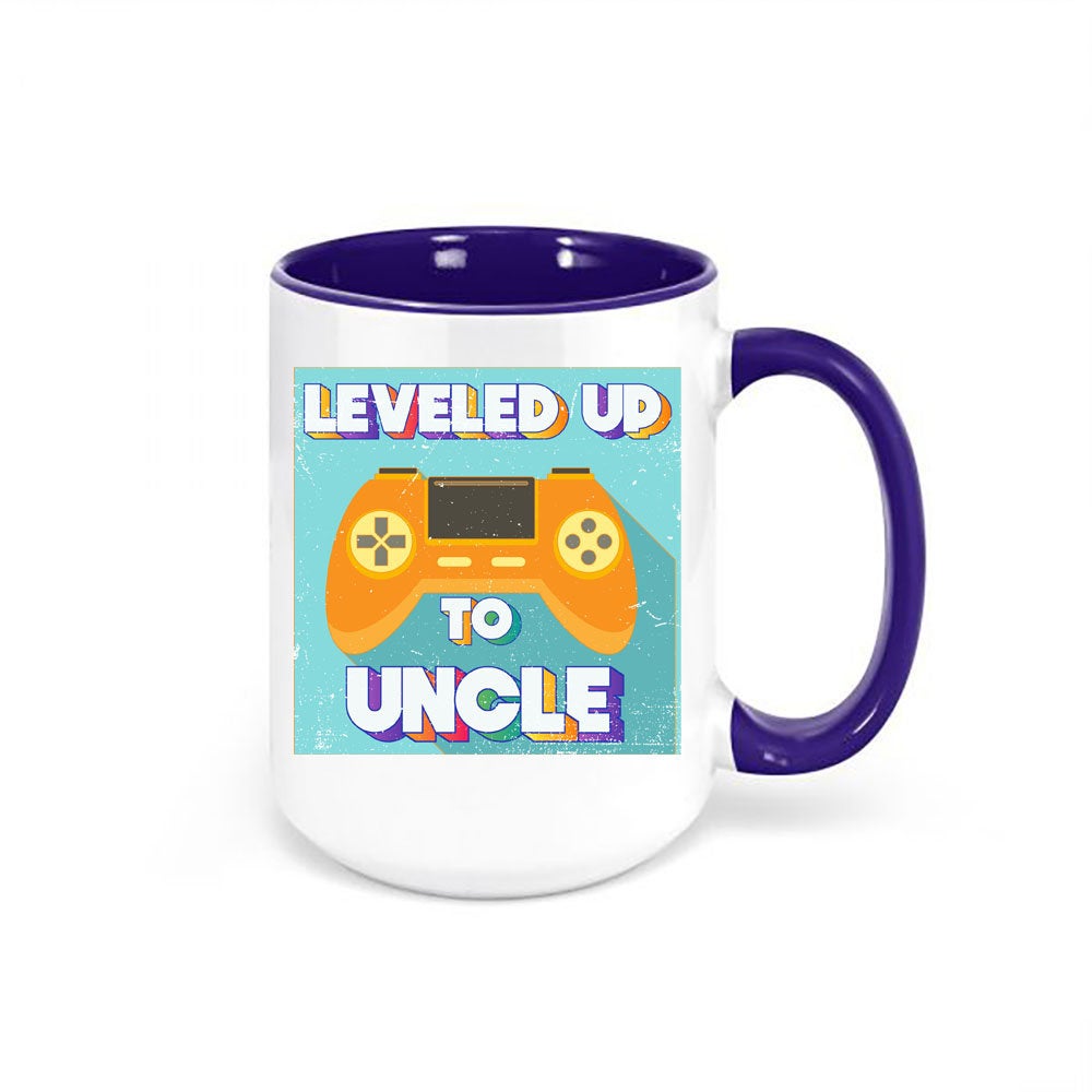 Uncle To Be, Leveled Up To Uncle, Uncle Baby Announcement, New Uncle Mug, Gift For Uncle, Uncle Life Mug, Uncle Gift, Gamer Uncle, Gaming - Chase Me Tees LLC