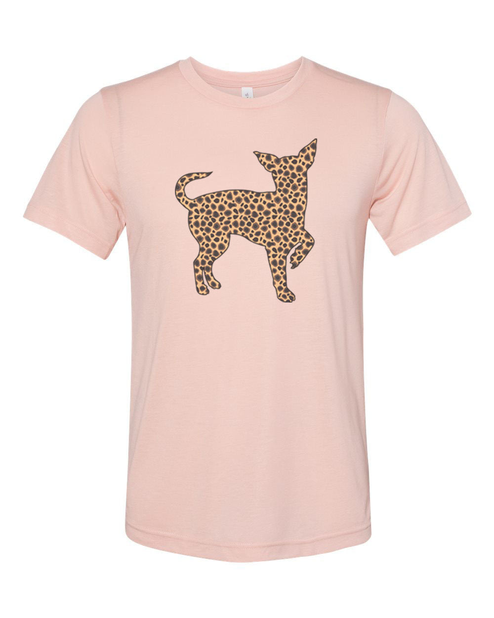 Chihuahua Shirt, Leopard Chihuahua, Unisex Fit, Super Soft Shirt, Chihuahua Gift, Sublimated Deisgn, Chihuahua Owner, Dog Mom Shirt, Dog Tee - Chase Me Tees LLC