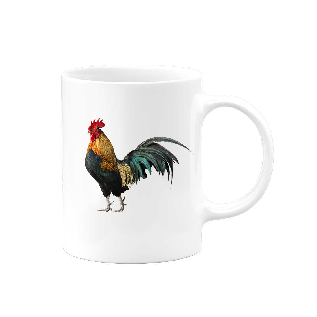 Rooster Coffee Cup, Rooster, Rooster Mug, Chicken Cup, Rooster Lover, Sublimated Design, Mom Gift, Chicken Mug, Gift For Her, Rooster Gift - Chase Me Tees LLC
