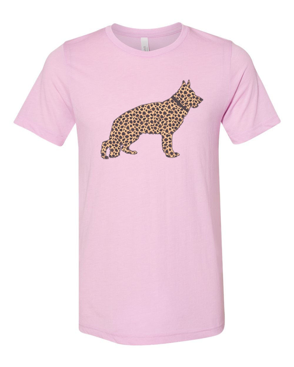 German Shepherd Shirt, Leopard German Shepherd, German Shepherd Tshirt, Dog Mom Shirt, Gift For Her, K-9 Shirt, Unisex Fit, German Shepherd - Chase Me Tees LLC