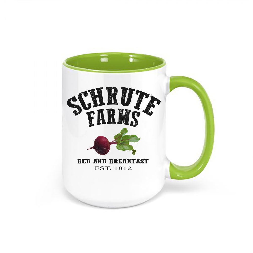 The Office Mug, Schrute Farms, Dwight Mug, Schrute Farms Mug, The Office Gift, Funny Mugs, Gift For Him, Coffee Gift, The Office Cup, Mugs - Chase Me Tees LLC
