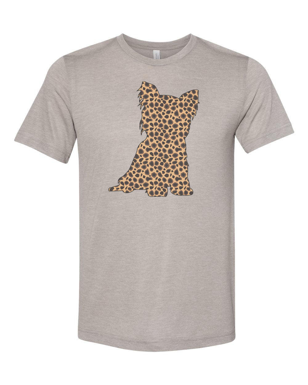 Yorkie Shirt, Yorkshire Shirt, Leopard Yorkie, Unisex Fit, Super Soft Shirt, Yorkie Gift, Yorkshire Owner, Sublimated Deisgn, Yorkie Lover - Chase Me Tees LLC