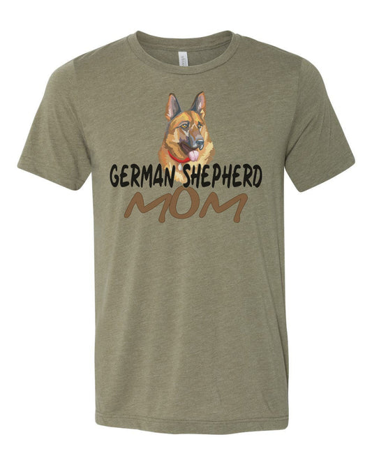 German Shepherd Shirt, German Shepherd Mom, Dog Mom, Unisex Fit, K-9 Mom, German Shepherd Owner, Dog Mom Shirt, Gift For Her, Mother's Day - Chase Me Tees LLC
