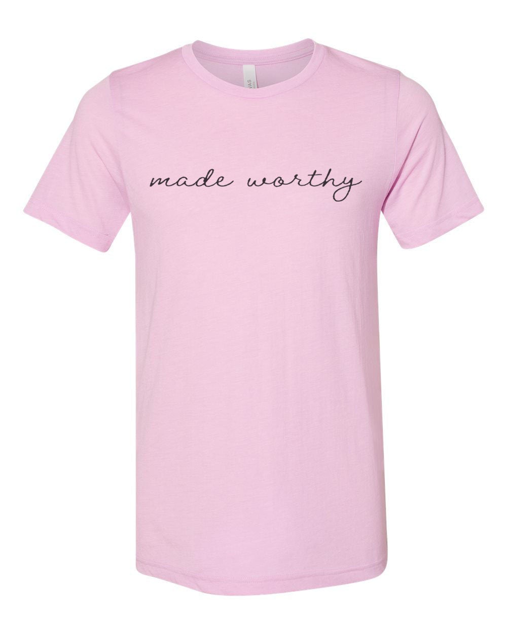 Christian Shirt, Made Worthy, Religious Shirt, Unisex Fit, Jesus Shirt, Gift For Her, Christian Apparel, Inspirational Shirt, Godly Shirt - Chase Me Tees LLC