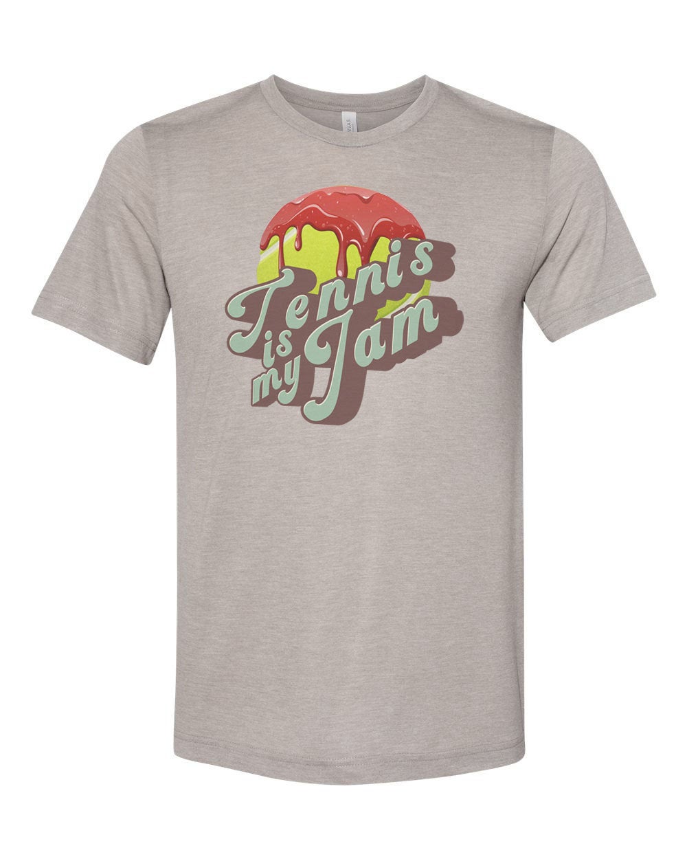 Tennis Shirt, Tennis Is My Jam, Funny Tennis Shirt, Unisex Fit, Tennis Apparel, Tennis Ball, Tennis Gift, Sports, Athletic Shirt, Sublimated - Chase Me Tees LLC