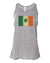 Irish Flag, St. Patricks Day Tank, Ireland Racerback, Irish Tank Top, Shamrock Tank, Sublimated Design, Women's Racerback, Irish Flag Shirt - Chase Me Tees LLC