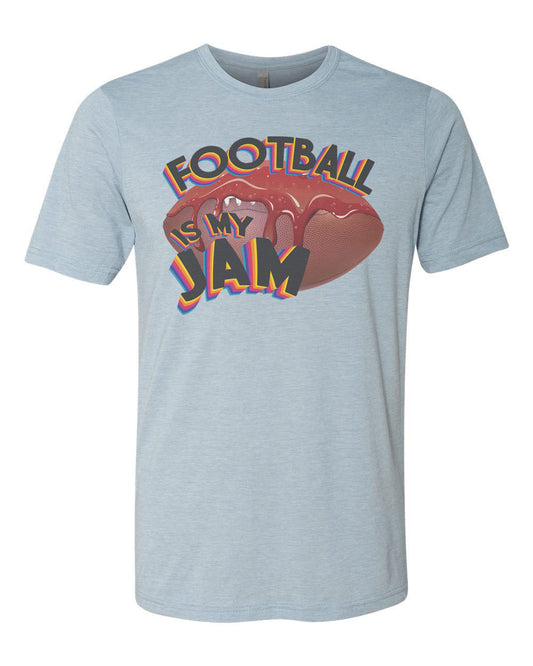 Football Shirt, Football Is My Jam, Funny Football Shirt, Football Gift, Unisex Fit, Football Lover, Football Fan, Funny Sports Shirt, Fball - Chase Me Tees LLC