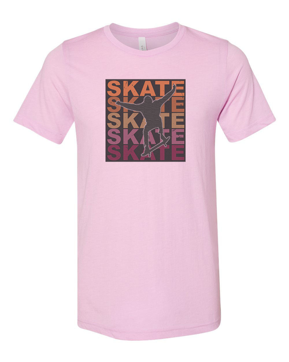 Skateboard Shirt, Skate Skate Skate, Skateboard Gift, Unisex Fit, Skating Gift, Skater Gift, Sublimated Design, Skater T-shirt, Super Soft - Chase Me Tees LLC