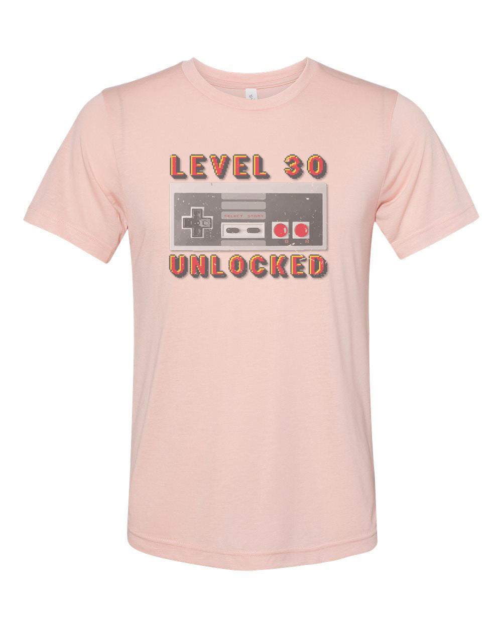 30th Birthday Shirt, Level 30 Unlocked, Gamer Birthday Shirt, Nerd Shirt, Gamer Shirt, Birthday Shirt For Him, Unisex Fit, Gamer Party Shirt - Chase Me Tees LLC