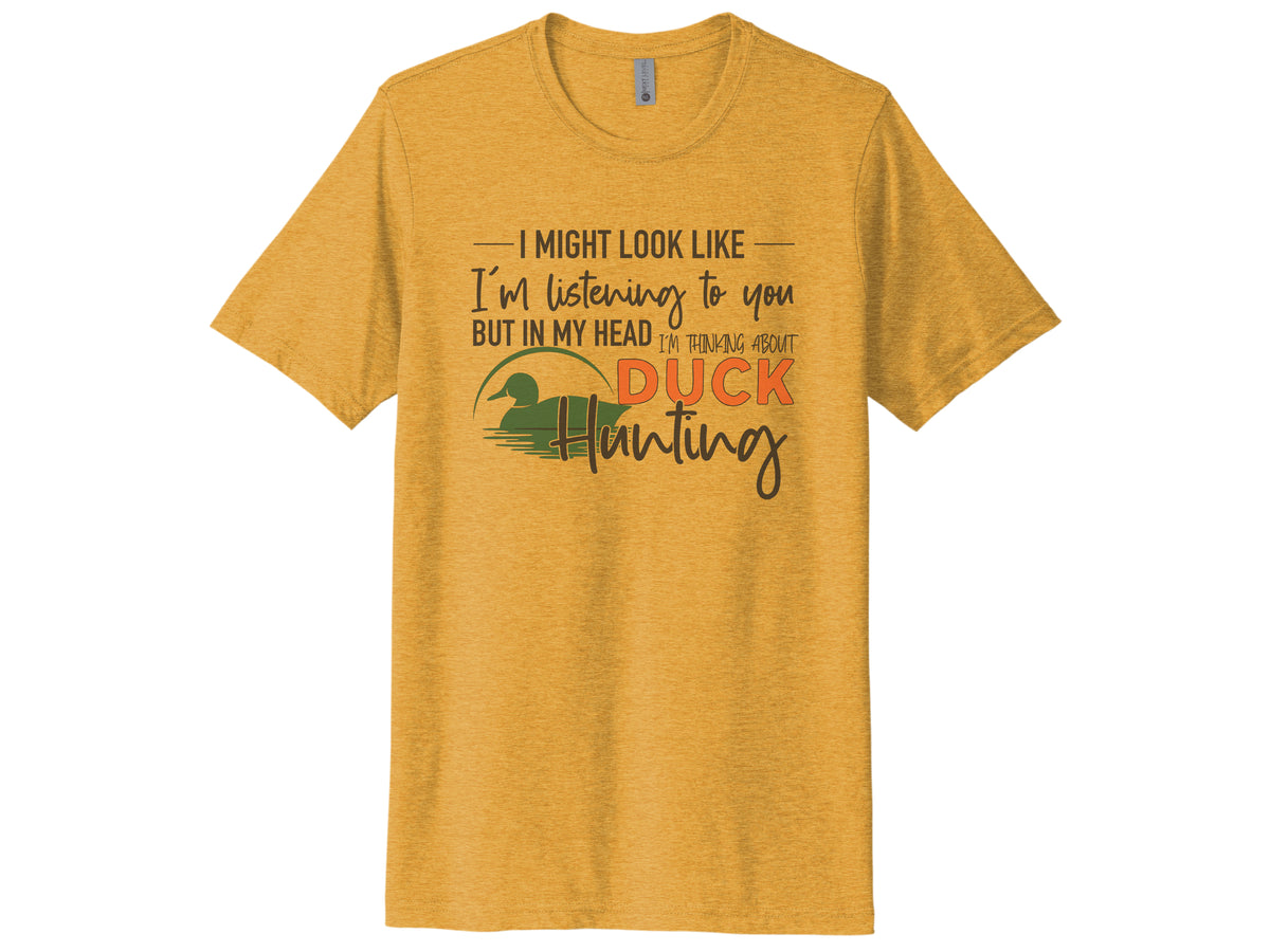 Thinking About Duck Hunting Shirt