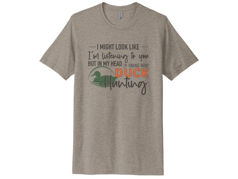 Thinking About Duck Hunting Shirt