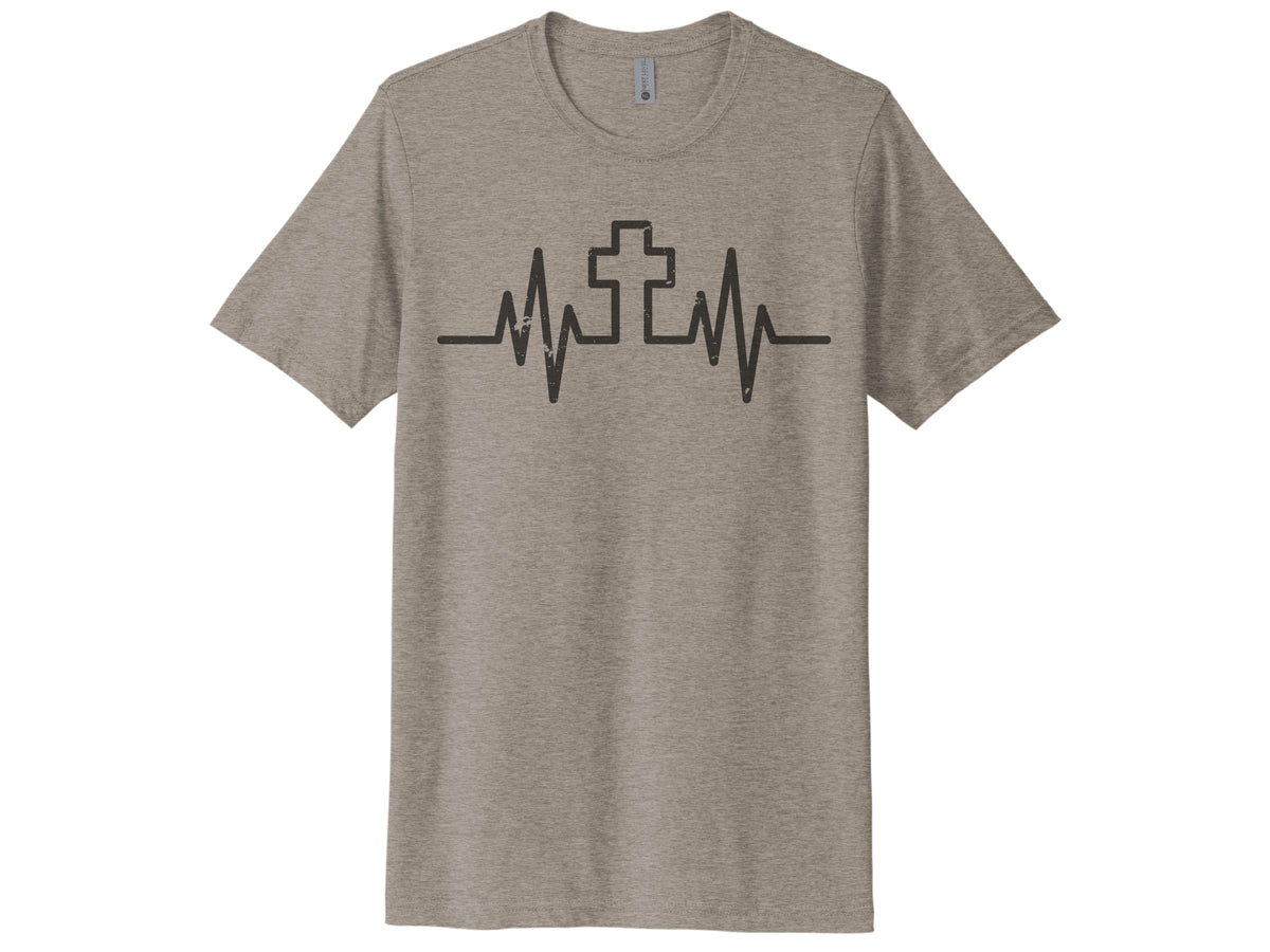 Heartbeat Cross Shirt