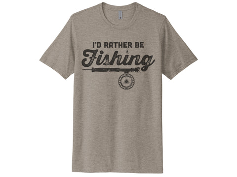 I'd Rather Be Fishing Shirt