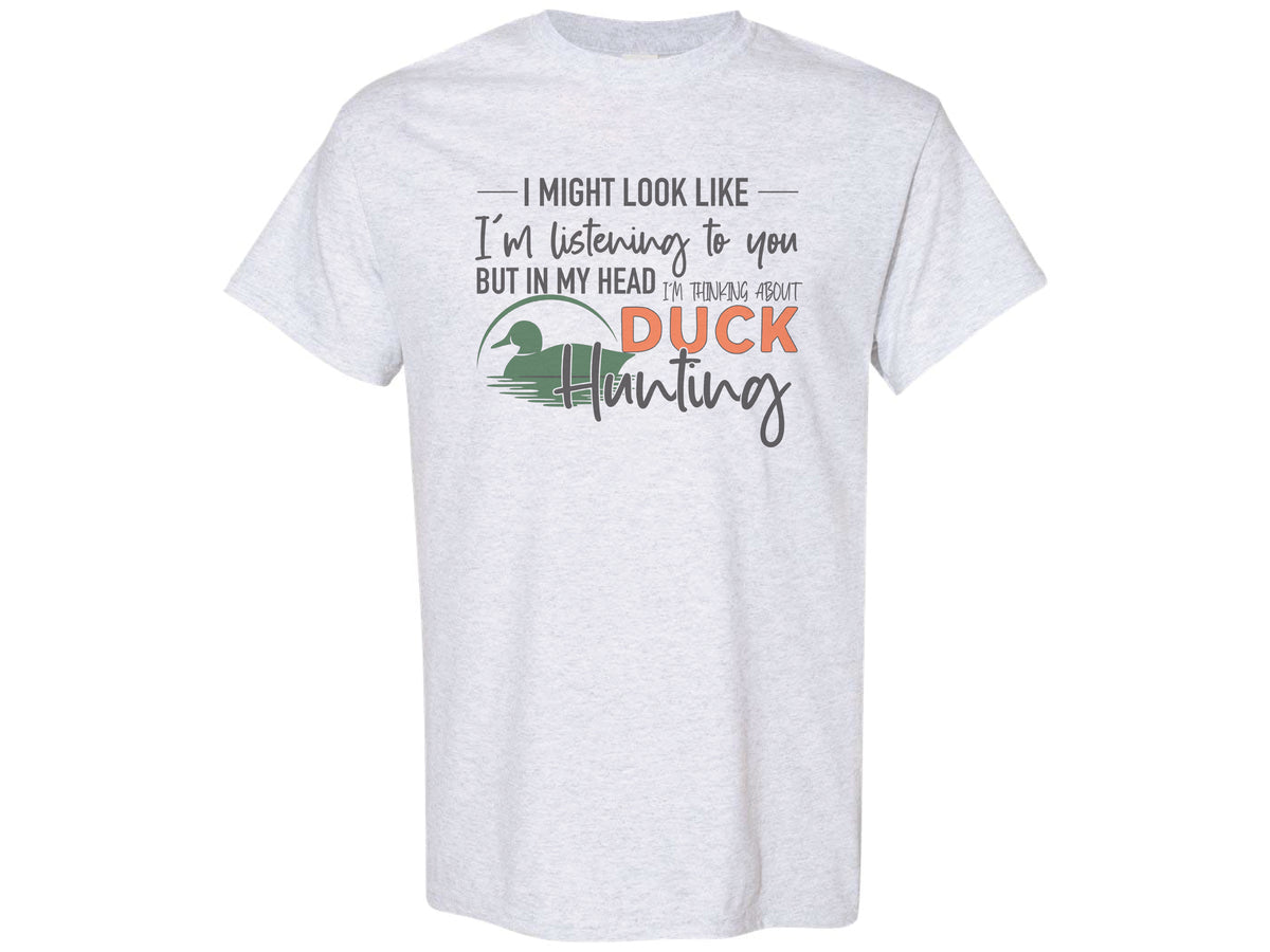 Thinking About Duck Hunting Shirt