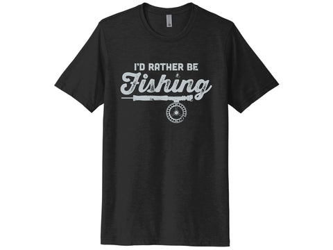 I'd Rather Be Fishing Shirt