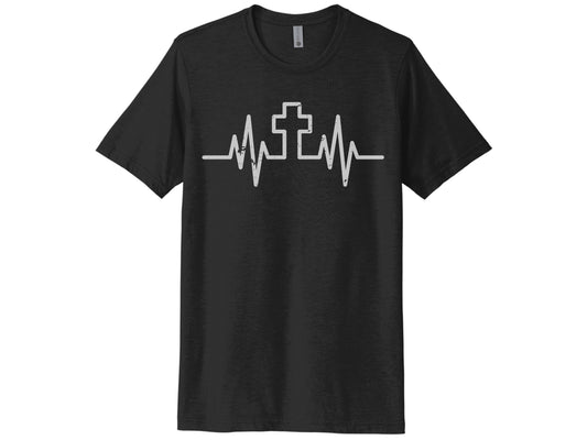Heartbeat Cross Shirt
