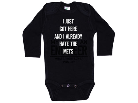 I Just Got Here And I Already Hate The Mets Onesie®