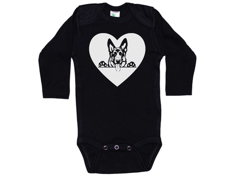 German Shepherd Heart Onesie®