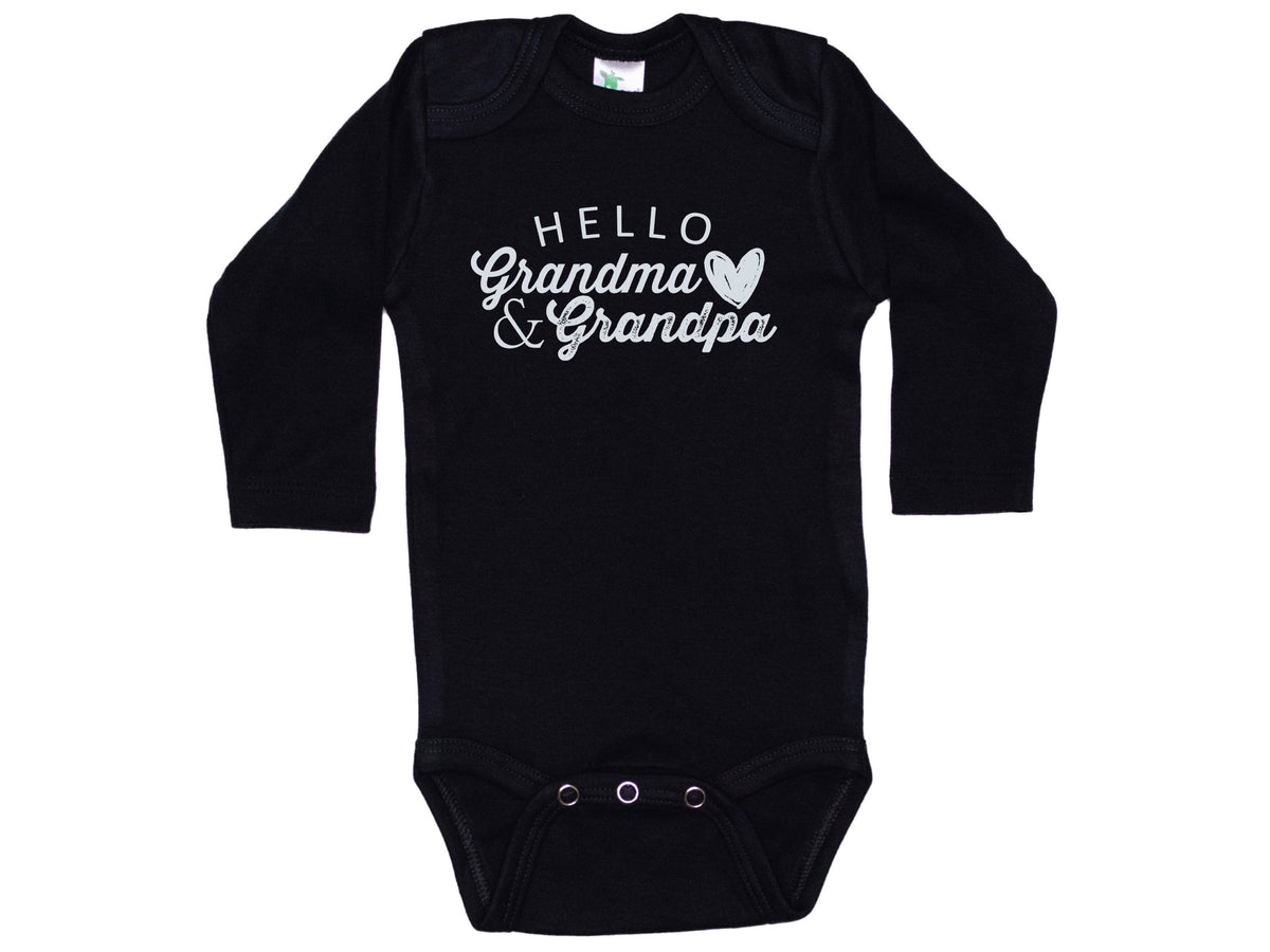 Hello Grandma And Grandpa Onesie®