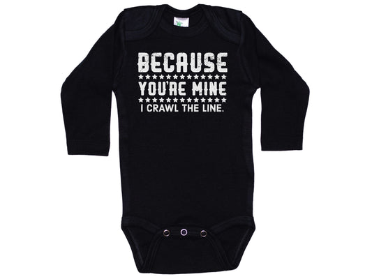 Because You're Mine I Crawl The Line Onesie®