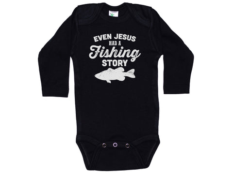 Even Jesus Had A Fishing Story Onesie®