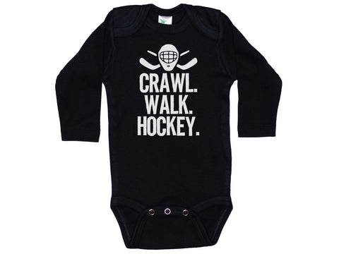 Crawl Walk Hockey Onesie®