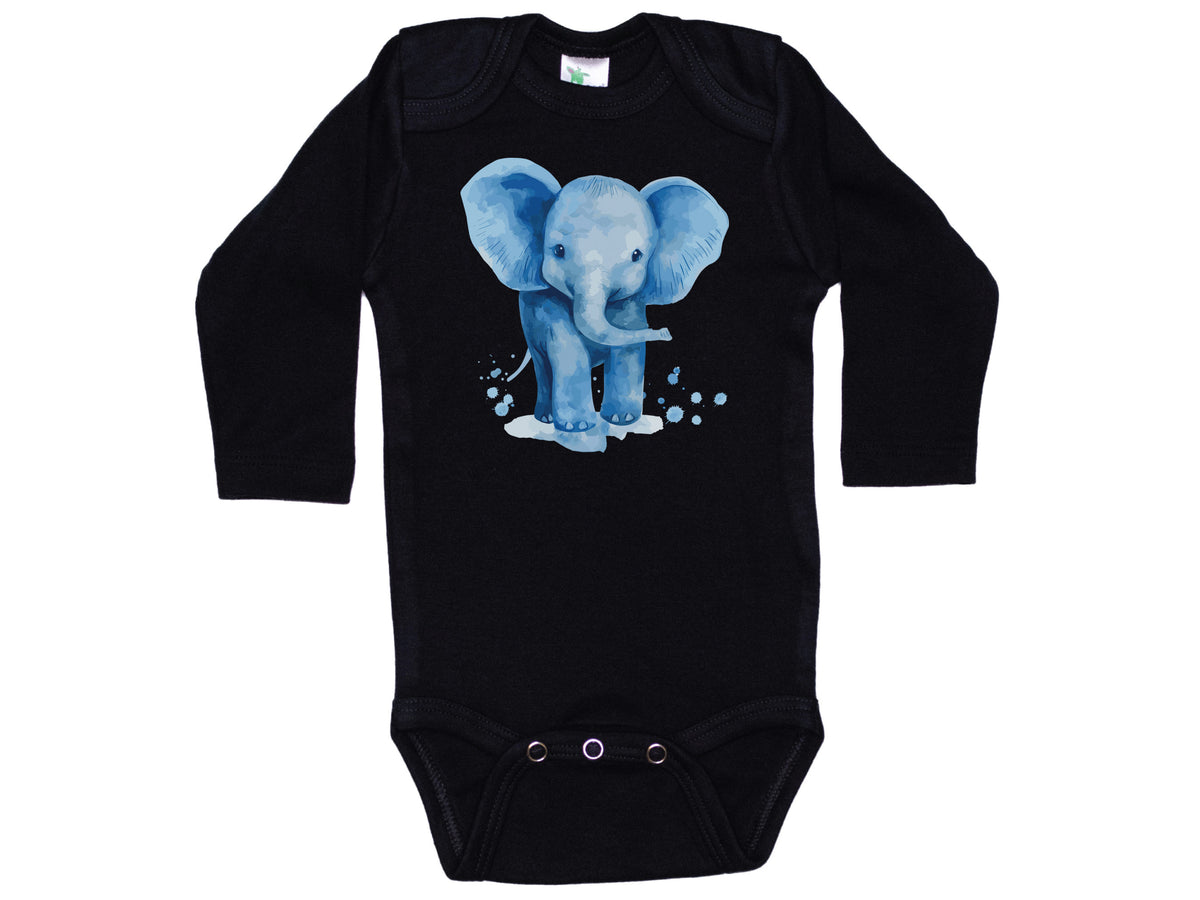 Watercolor Elephant Onesie®