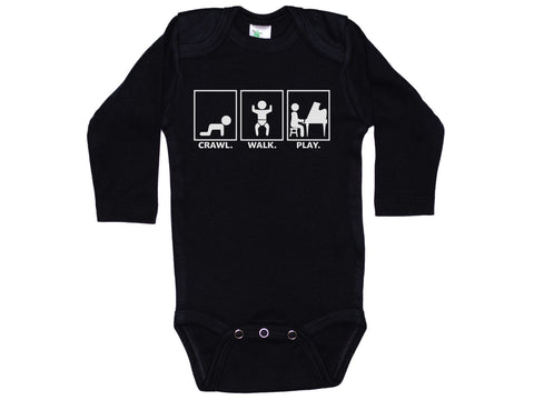 Crawl Walk Play Onesie® (Piano)