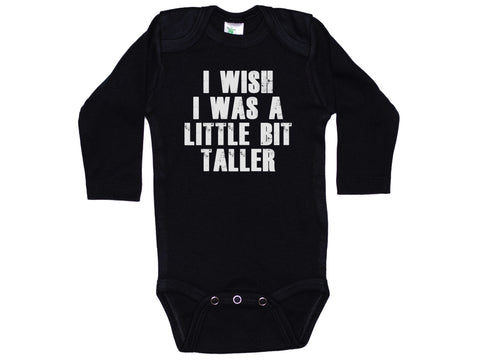 I Wish I Was A Little Bit Taller Onesie®