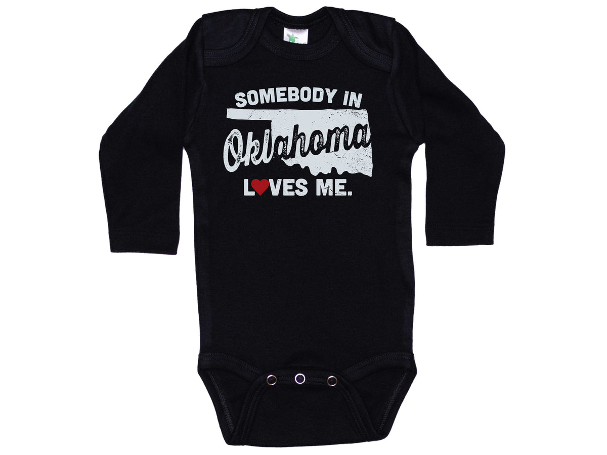 Somebody In Oklahoma Loves Me Onesie®