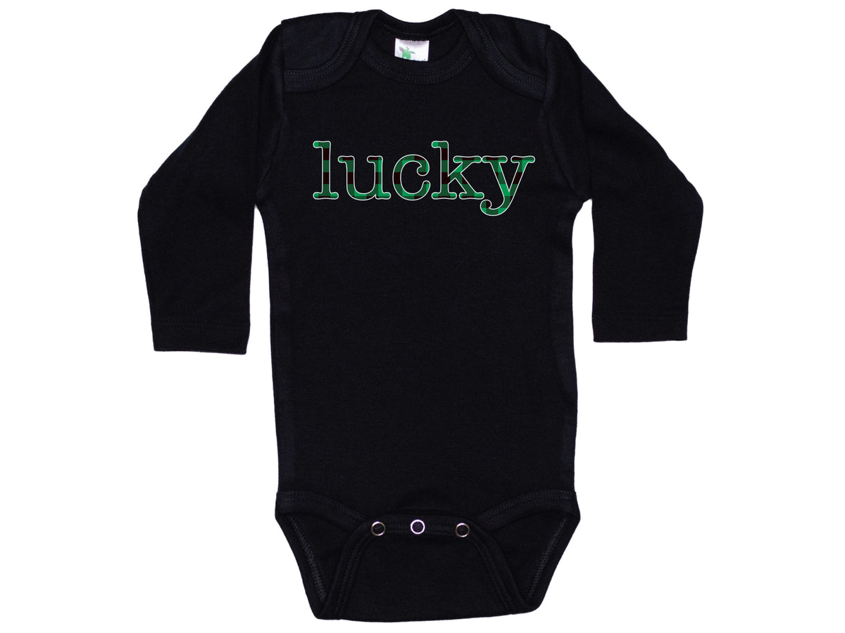 Lucky Plaid Onesie®