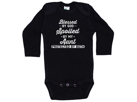 Blessed By God Spoiled By My Aunt Onesie®