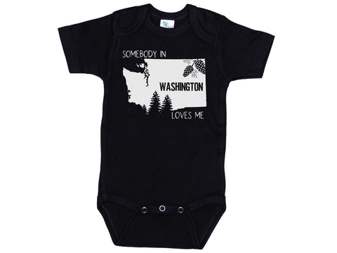 Somebody In Washington Loves Me Onesie®