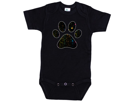 Neon Dog Footprint Onesie®