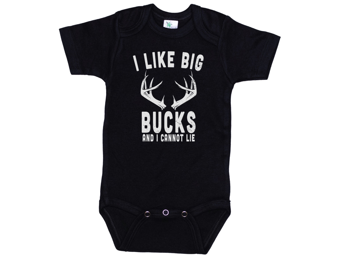 I Like Big Bucks And I Cannot Lie Onesie®