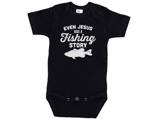 Even Jesus Had A Fishing Story Onesie®