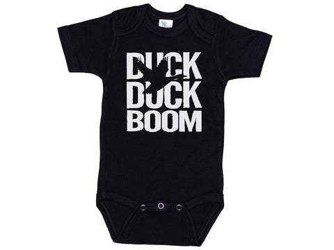 Duck Duck Boom Baby Onesie