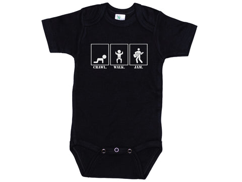 Crawl Walk Jam Onesie®