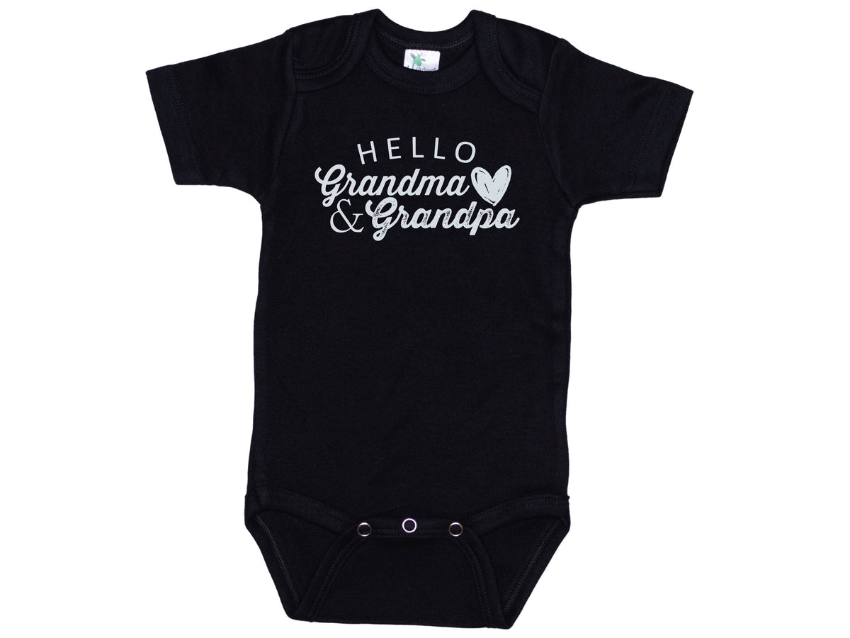 Hello Grandma And Grandpa Onesie®