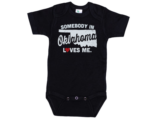 Somebody In Oklahoma Loves Me Onesie®
