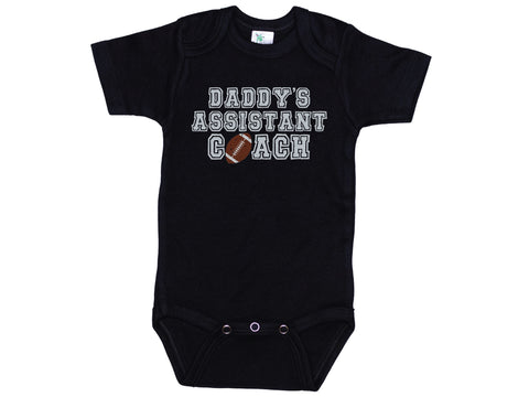 Daddy's Assistant Coach Football Onesie®
