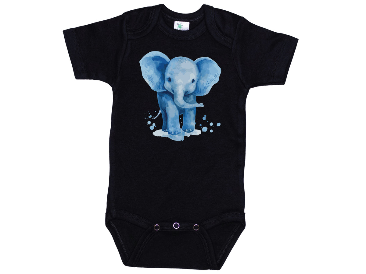 Watercolor Elephant Onesie®