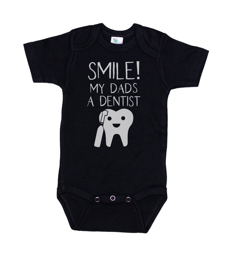 Smile My Dad's A Dentist Onesie®
