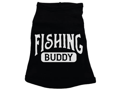 Fishing Buddy Dog Shirt